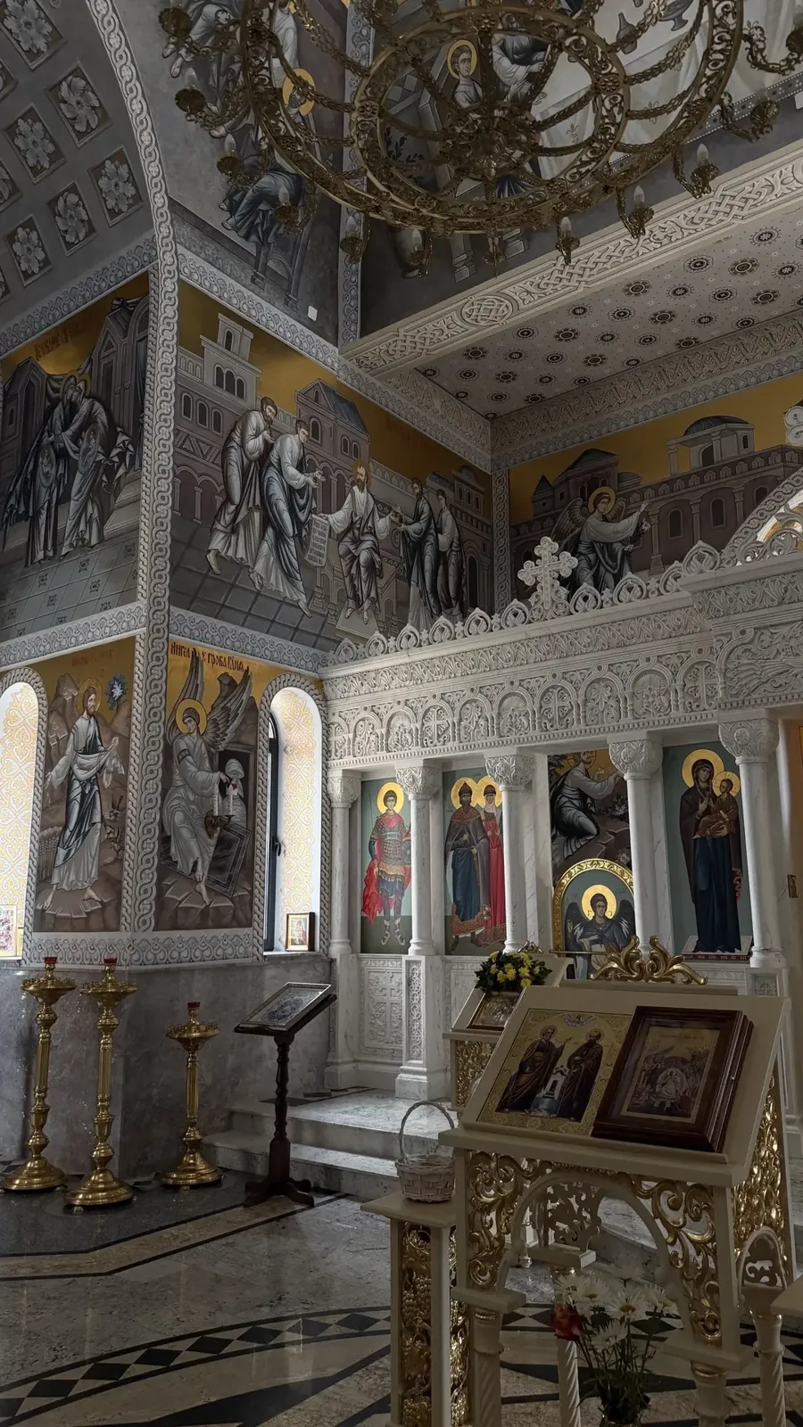 Внутри храма, фото застройщика